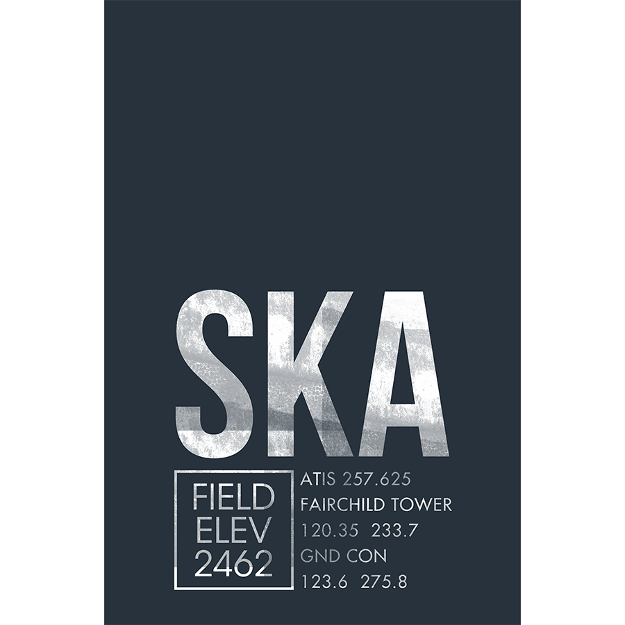 SKA ATC | FAIRCHILD AFB - 08 Left